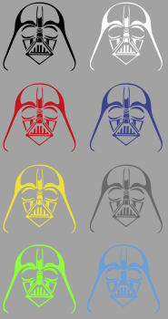 Aufkleber Darth Vader
